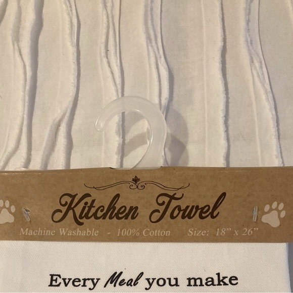 NWT Weimaraner Print Cotton Kitchen Towel - Picture 4 of 7